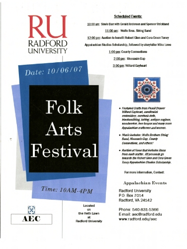 Folk Arts Festival