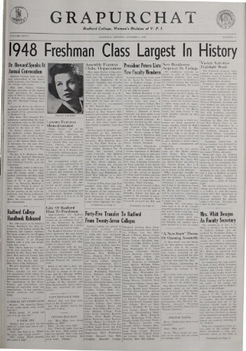 Grapurchat, October 8, 1948