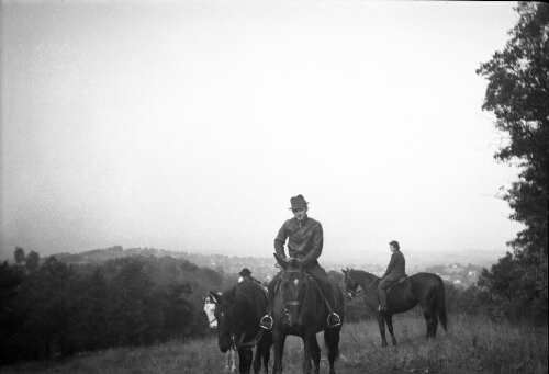 3.18.1-21: Radford College students riding in the New River Valley, c. 1936-38