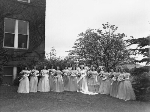 2.22.7-8: May Day festivities, Radford Campus, 1940s