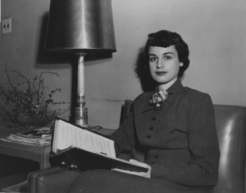 2.11.3: Virginia Iannuzzi, President of Sigma Sigma Sigma, 1954