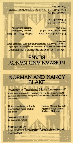 Norman and Nancy Blake