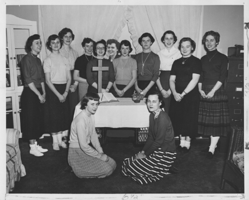 1.26.1: YWCA Cabinet, 1955