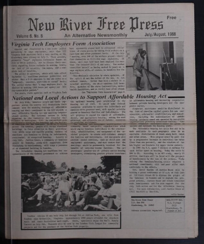 New River Free Press, July 1988