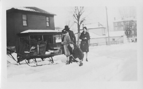 1.4.6: Students in Snow, 1930