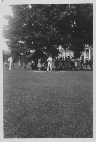2.15.3-17: Social activities on campus, June 1947