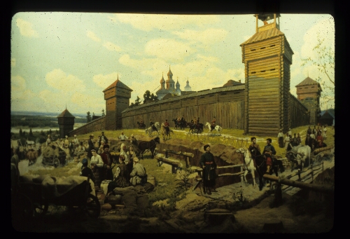 Diorama- Early Russian History, Kharkov History Museum, USSR