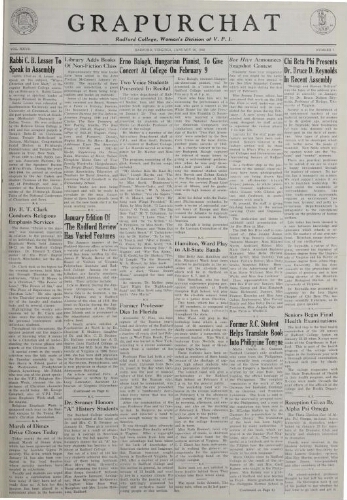 Grapurchat, January 30, 1948