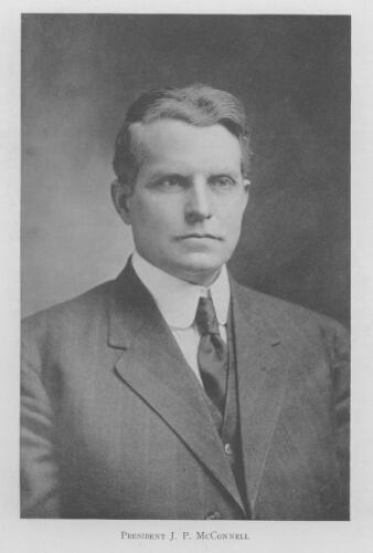 John Preston McConnell, president of Radford State Normal School, circa 1920