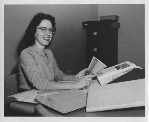 2.11.5: Rita Branham, Editor, Beehive, 1954