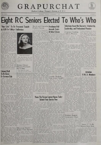 Grapurchat, November 7, 1947