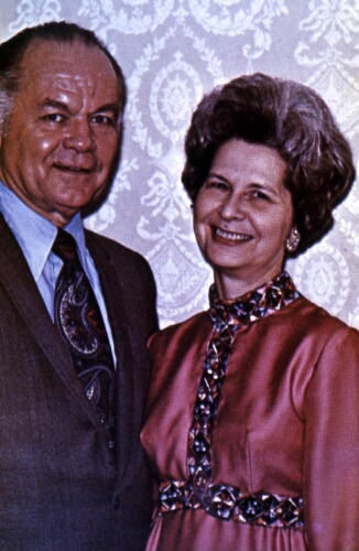 Charles Knox Martin Jr, and wife