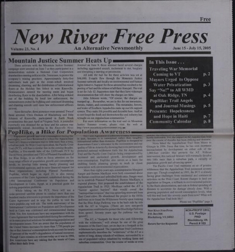 New River Free Press, June 2005