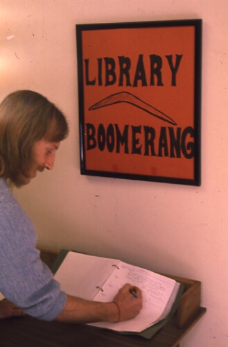 Library Boomerang, McConnell Library