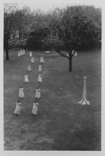 2.22.5-13: May Day festivities, Radford Campus, 1940s