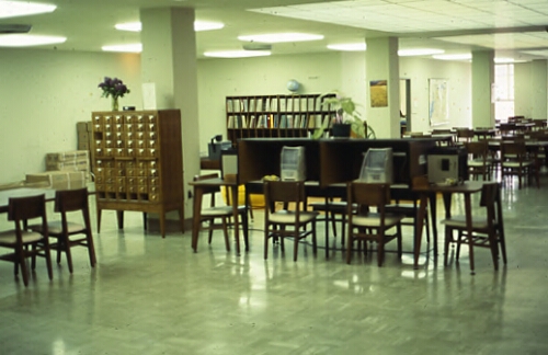 Media Services, McConnell Library, c. 1980s