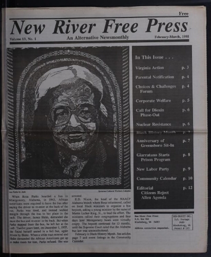 New River Free Press, February 1995