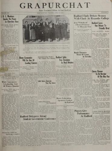 Grapurchat, April 18, 1934