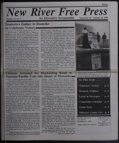 New River Free Press, September 1997