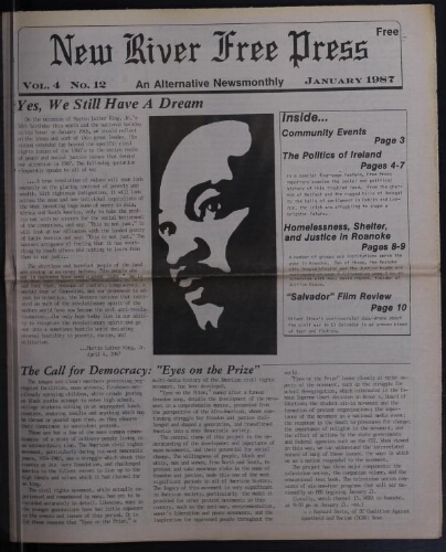 New River Free Press, January 1987
