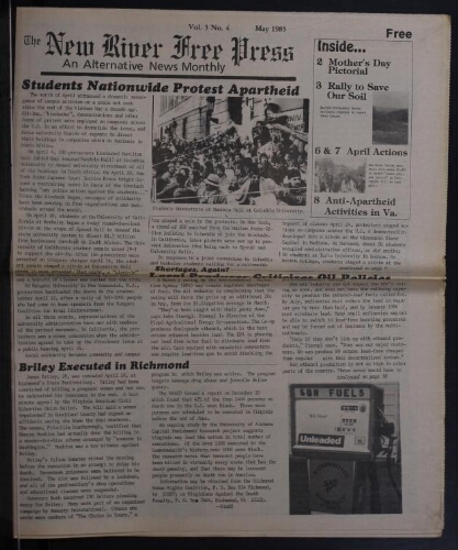 New River Free Press, May 1985