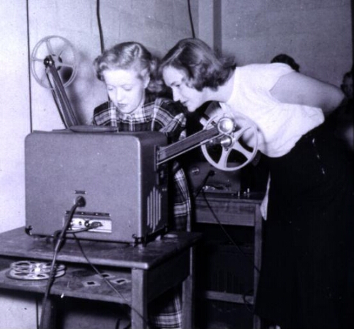 Audio-Visual Department, 1950s