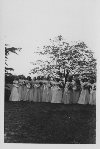 2.22.5-3: May Day festivities, Radford Campus, 1940s