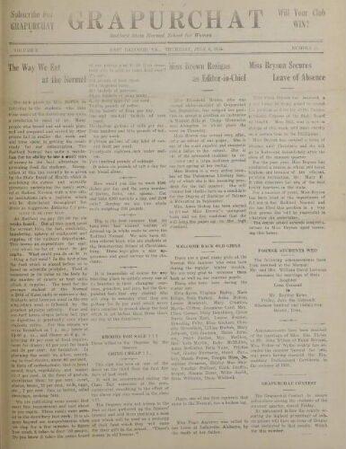 Grapurchat, July 6, 1922