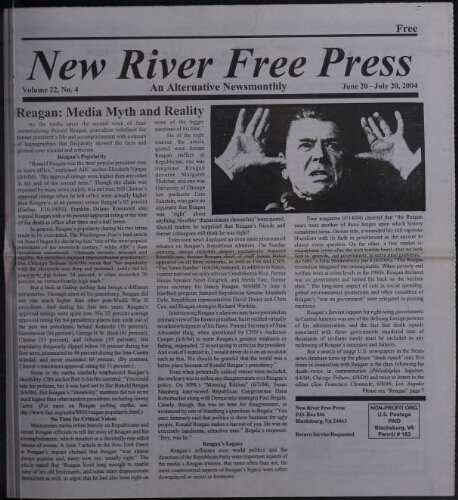 New River Free Press, June 2004