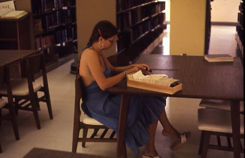 Reference Department, McConnell Library, c. 1980s