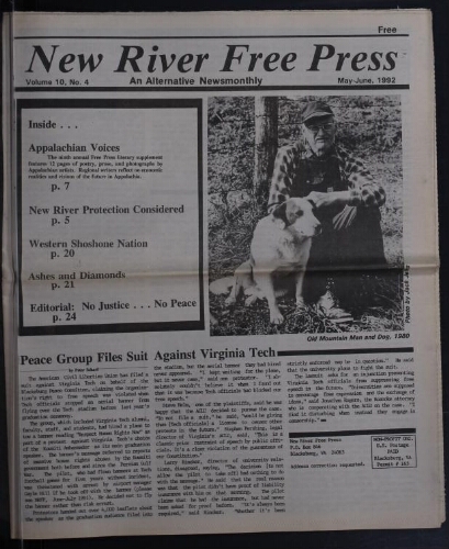 New River Free Press, May 1992