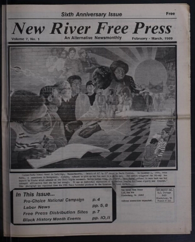 New River Free Press, February 1989