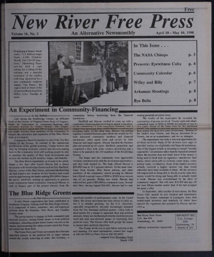 New River Free Press, April 1998