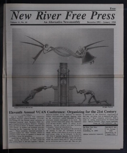 New River Free Press, December 1993