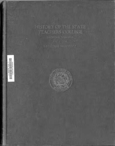 A history of the State Teachers College at Radford, Virginia, 1910-1930