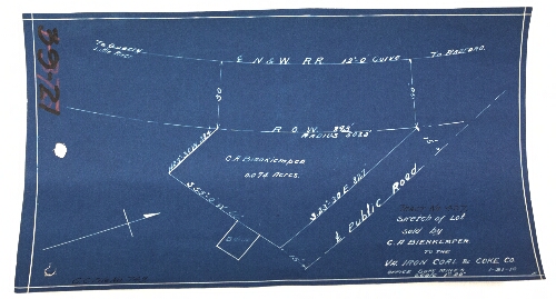 VICC&C Map of Tract No. 437 - Sketch of Lot Sold By CA Bienkempen to the VICC&C