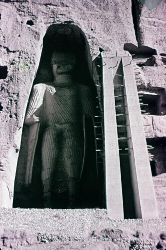 3A041 The Small Buddha in Bamiyan