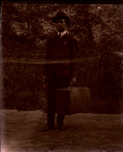 Man with Suitcase