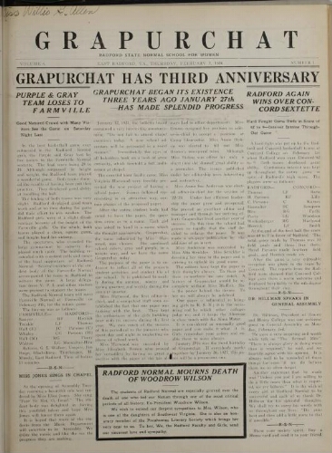Grapurchat, February 7, 1924