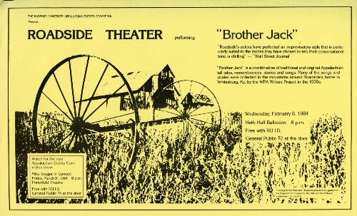 Roadside Theater performing Brother Jack