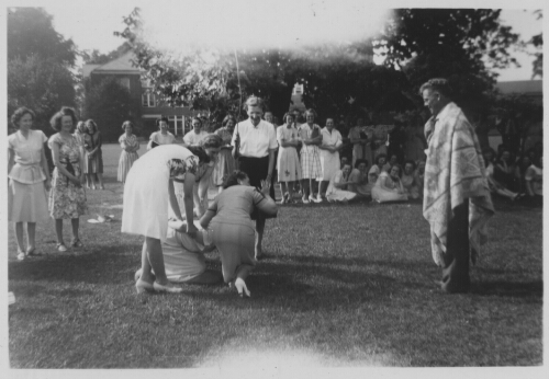 2.15.3-1: Social activities on campus, June 1947