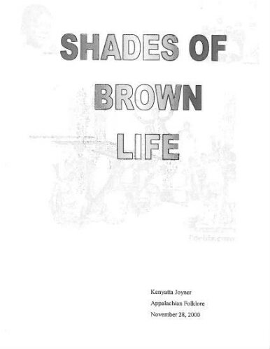 Shades of Brown Life