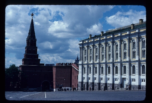 Building Wall Tower, Kremlin, Moscow '79