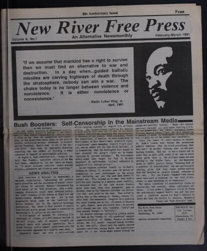 New River Free Press, February 1991