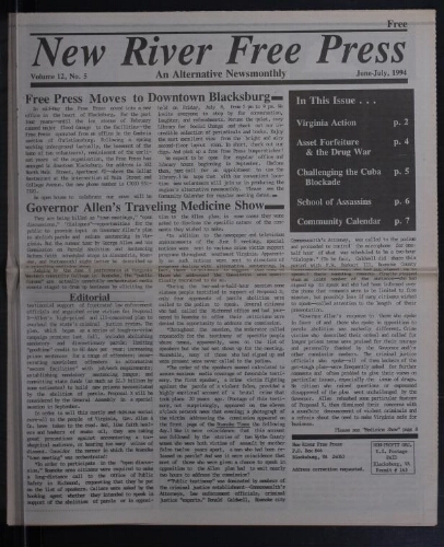 New River Free Press, June 1994