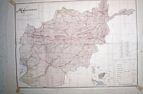 3D001 Map of Afghanistan