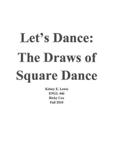Let's Dance: The Draws of the Square