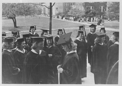 2.17.3: Graduating class, c. 1940s