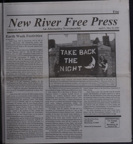 New River Free Press, April 2005