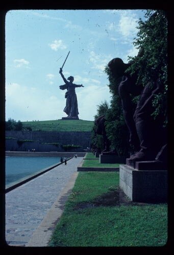 Heroes Square-Mamayev Hill Memorial-Volgograd, USSR
